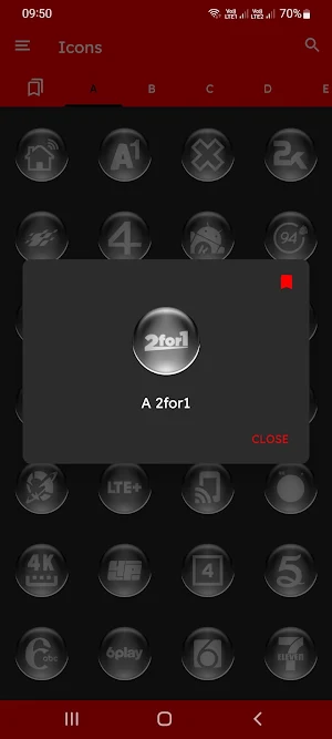 Gray Pixl Glass Icon Pack Screenshot 3