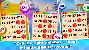 Bingo Card : Bingo Sea Party Screenshot 1