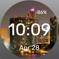 Night High-Rise - Watch Face