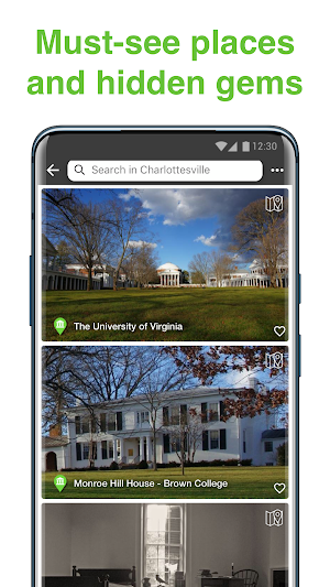 Charlottesville SmartGuide - Audio Guide & Maps Screenshot 2