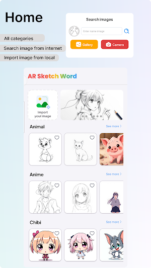 AR Drawing: Art, Sketch, Trace Screenshot 0