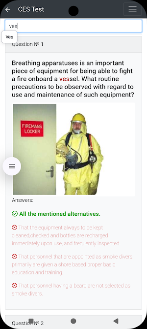 Fire Fighting - Advanced. CES Screenshot 2