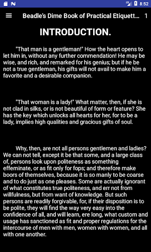 Dime Book of Practical Etiquette - eBook Screenshot 3