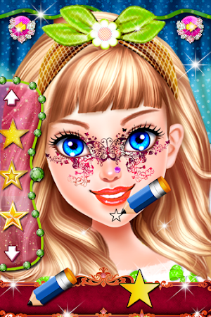 School Girls Face Paint Party Screenshot 1