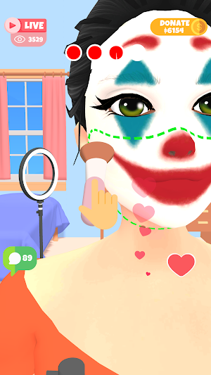 Youtuber Makeup Screenshot 3
