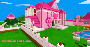Craftsman Pink House Screenshot 2