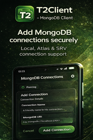 T2Client - Mongodb Client Screenshot 0