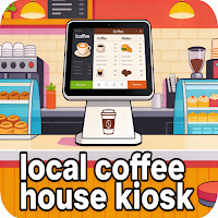 Local Coffee House Kiosk