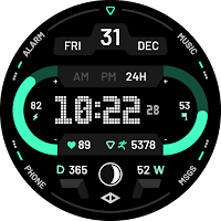 Vision III: Digital Watch Face