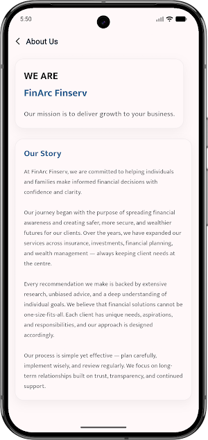 FinArc Finserv Screenshot 1
