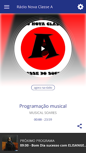 Rádio Nova Classe A Screenshot 0