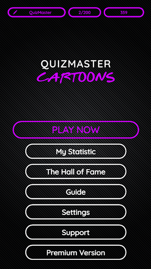 QuizMaster: Cartoons Screenshot 0