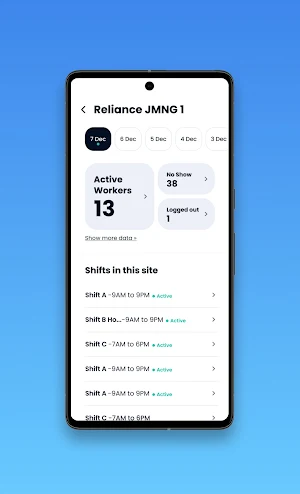 goCWMS: For Contract Workers Screenshot 1