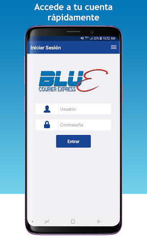 Blue Courier Express Screenshot 0