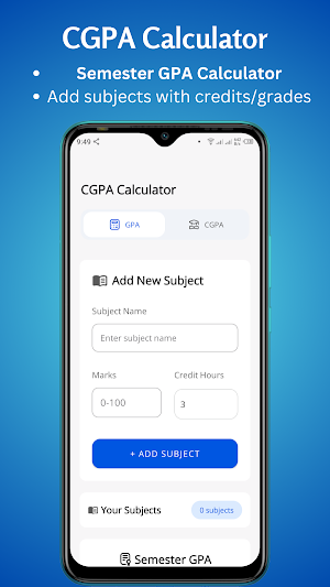 CGPA Calculator Screenshot 1
