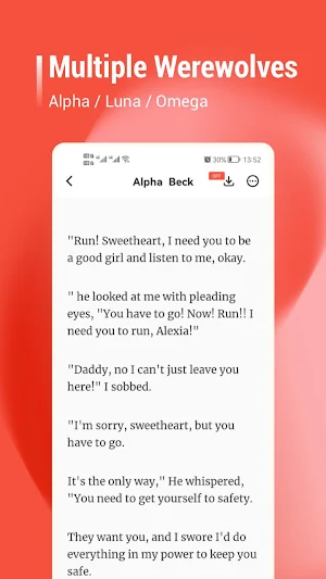 SagaNovel - Romance & Werewolf Screenshot 3