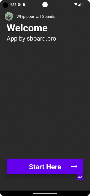 Whippoorwill Bird Sounds Screenshot 1