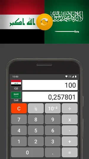 Saudi Riyal / Iraqi Dinar Screenshot 1