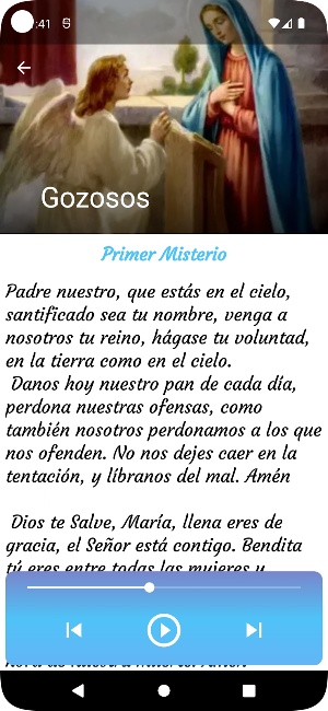 El Santo Rosario En Español Screenshot 1
