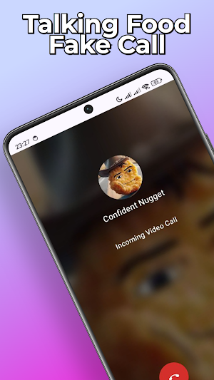 Talking Food Meme Call & Chat Screenshot 0