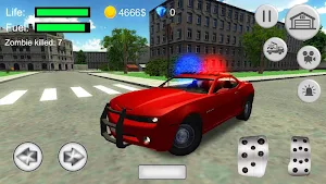 Cop simulator: Camaro patrol Screenshot 1