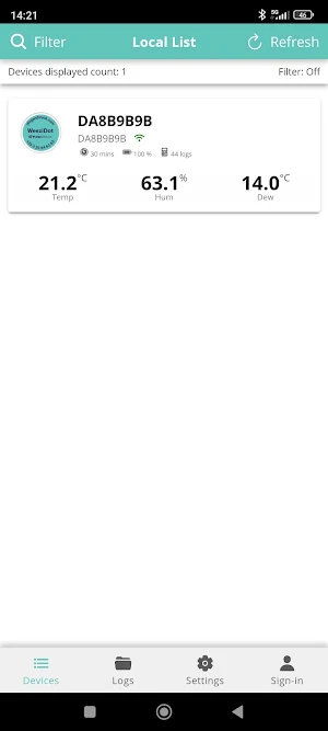 WeeziApp Screenshot 2