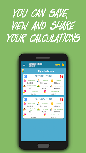 Compound Interest Calculator Screenshot 2