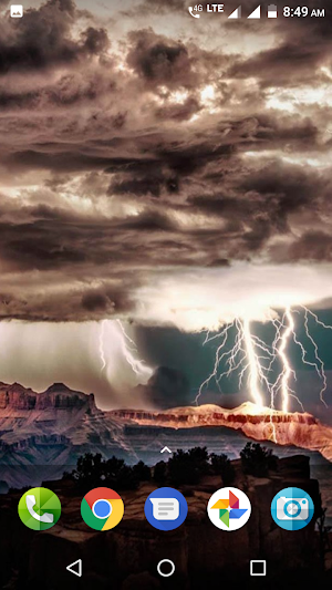 Lightning Wallpaper Screenshot 3