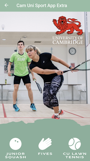 University of Cambridge Sport Screenshot 1