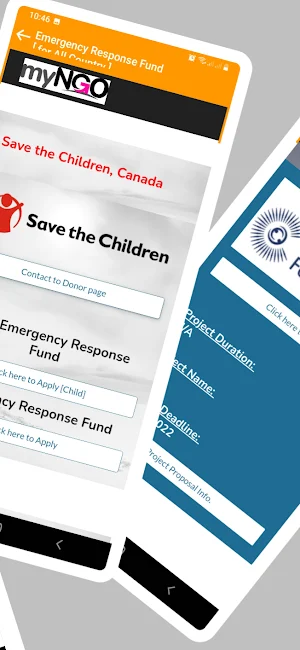 myNGO proposals Screenshot 3