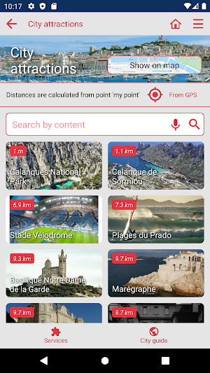 Marseille City Guide Screenshot 3