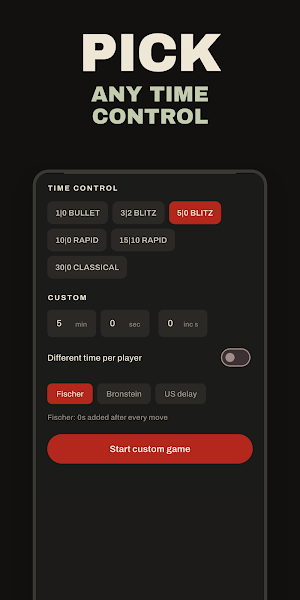 Chess Clock: OTB Game Timer Screenshot 2