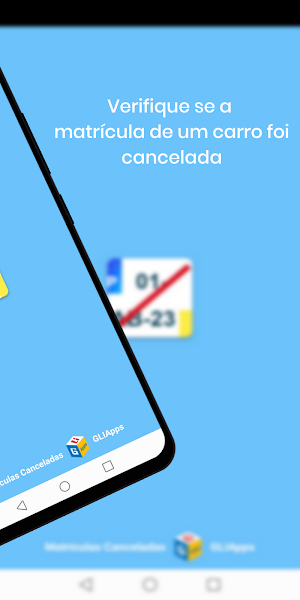 Matriculas Canceladas Portugal Screenshot 1