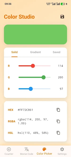 Tactolux Screenshot 3