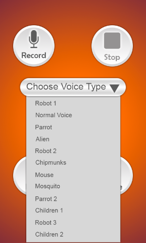 Voice Changer Screenshot 2
