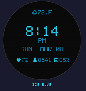 PixelTime - 8-Bit Watch Face Screenshot 2