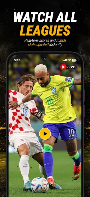 Live Football TV HD Streaming Screenshot 2