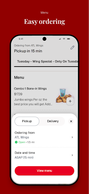 ATL Wings To Go Screenshot 2