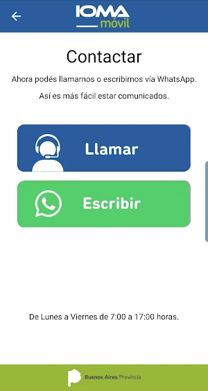 IOMA Móvil Screenshot 1