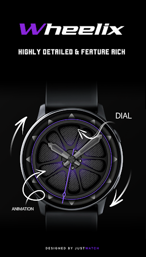 Wheelix watchface Screenshot 3