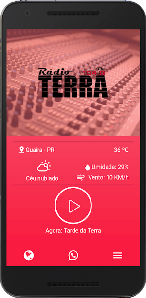 Radio Terra FM 104,9 MHz Screenshot 1