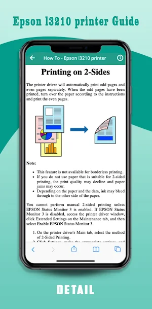Epson l3210 printer guide Screenshot 1