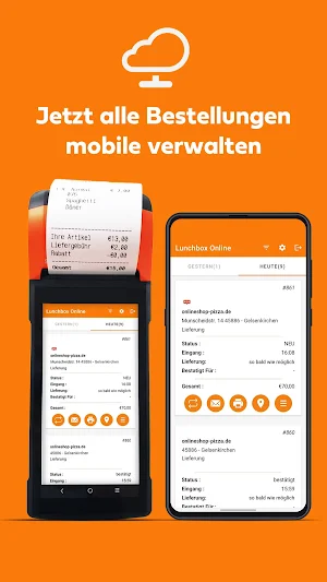 Bestellverwaltung Screenshot 1