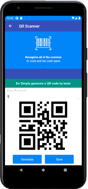 QR Code Barcode Scanner Genera Screenshot 3