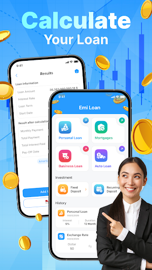 Loan Calculator: EMI Planner Screenshot 0
