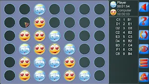 Four In A Line V+, multiplayer connect 4 game Screenshot 1