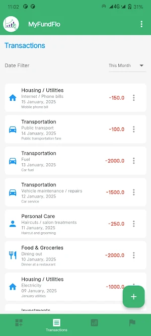 MyFundFlo Screenshot 1