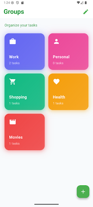 Todo List — Task Manager ✓ Screenshot 0