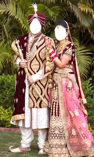 Sikh Couple Wedding Photo Editor Screenshot 0