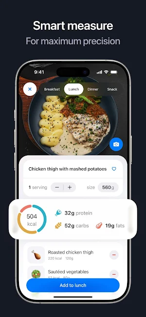 Cratox AI - Calorie Counter Screenshot 2